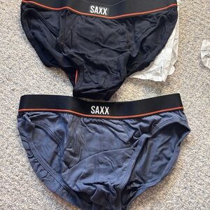 SAXX Underwear Co. Men's Underwear with Pouch Non-Stop Stretch Cotton Brief Fly